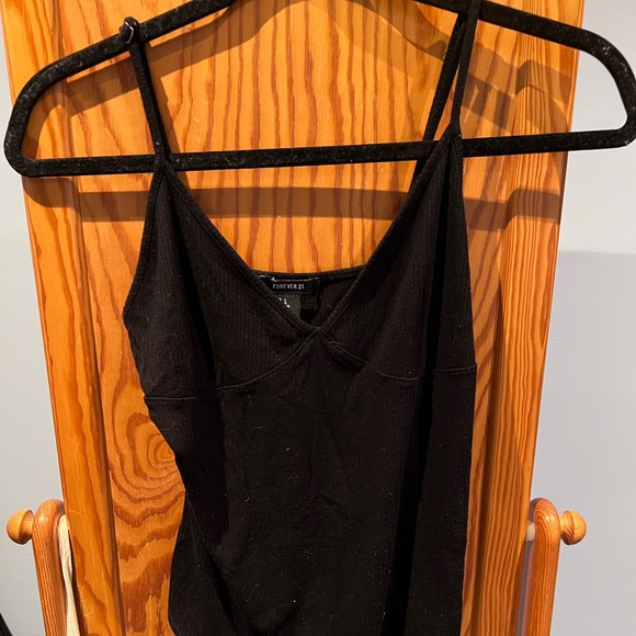 Forever 21 Black Bodysuit - Picture 1 of 3